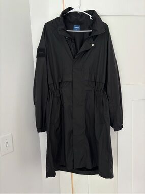K. Swiss long trench jacket